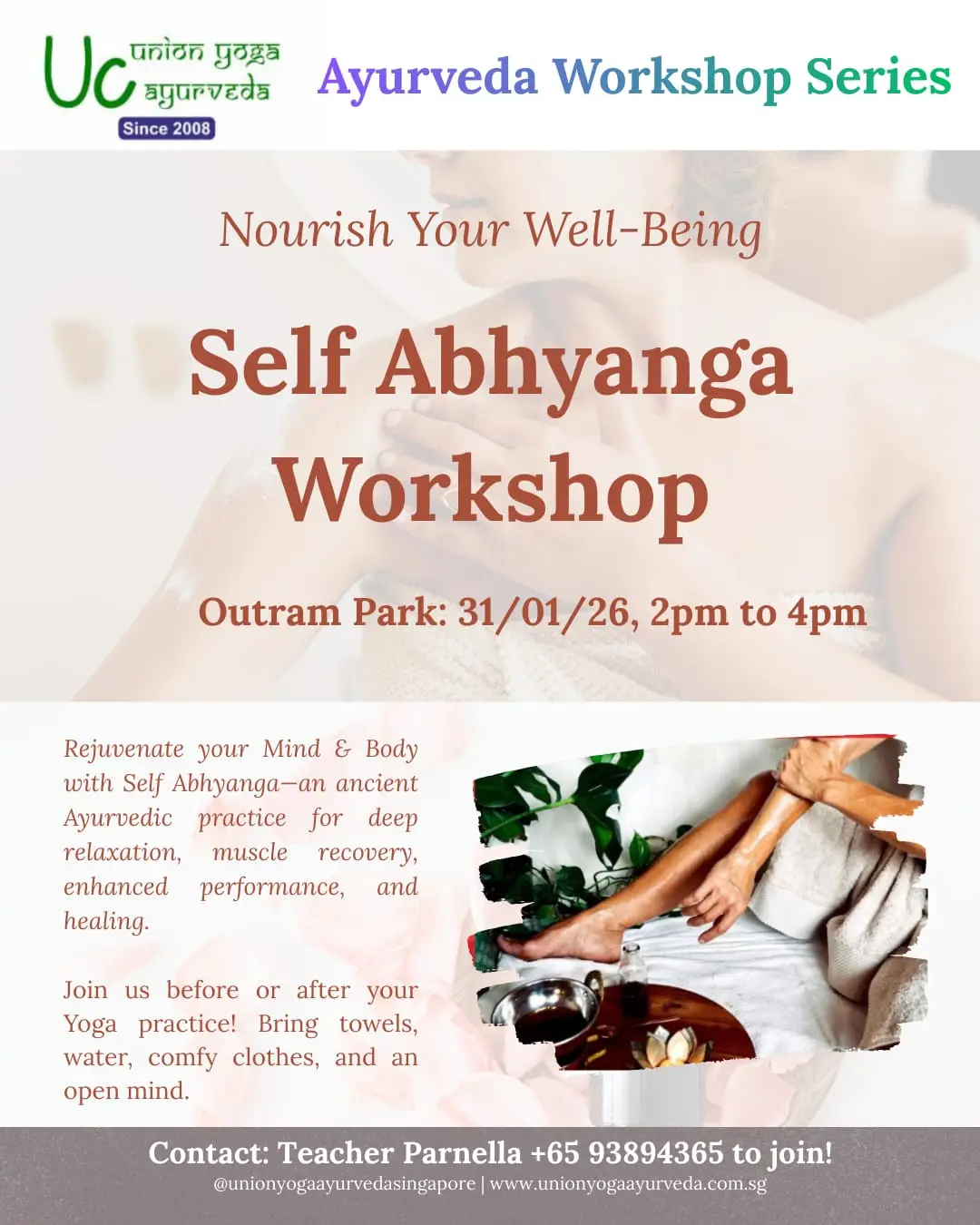 Abhyanga Workshop