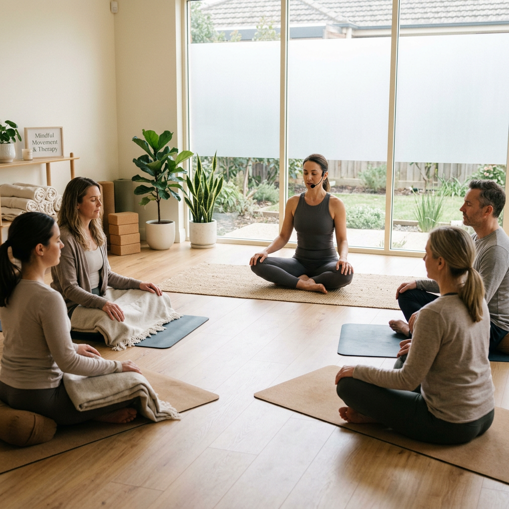 Guided cyclic meditation session